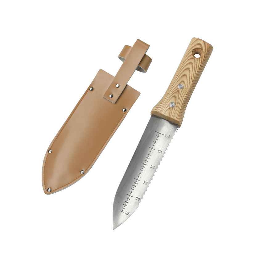 Sharp cutting and sawing edges make gardening knives one of the best all-around gardening tools. (image care of the Gardeners Supply Company)