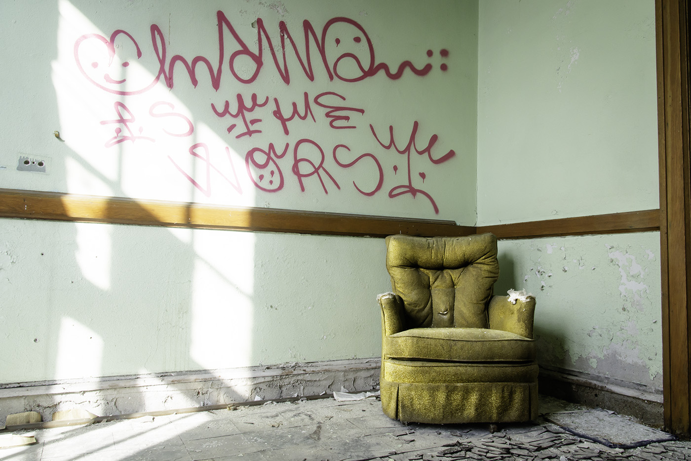 "The Living Room", inkjet print, 16"H x 20"W