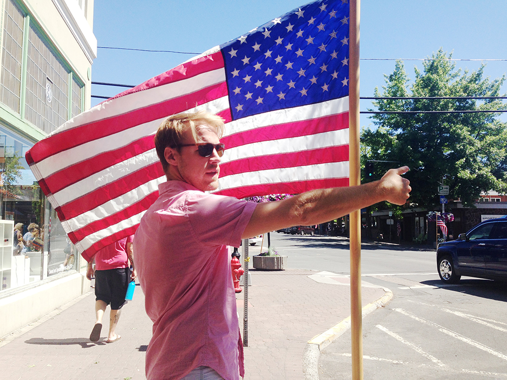 4th of July morning!