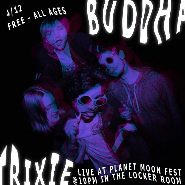 Buddha Trixie Gig Poster