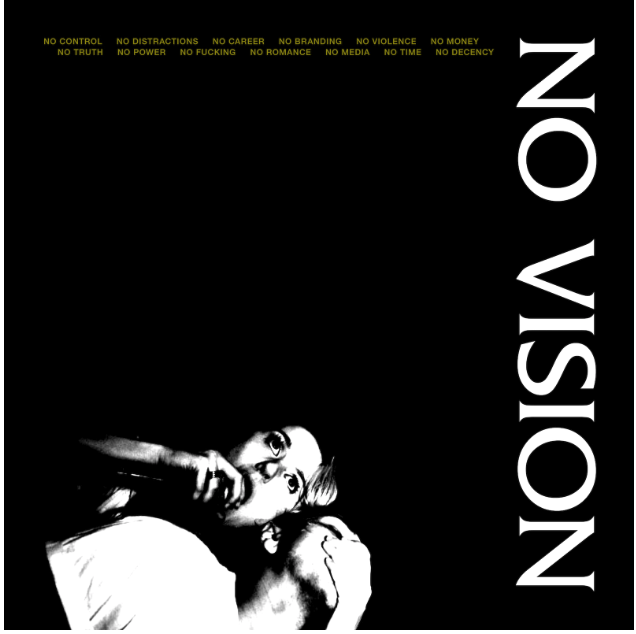 Cover of Grim Streaker’s LP, ‘NO VISION’