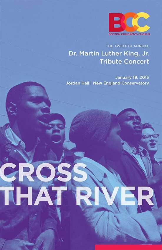 Boston Children's Chorus Program Cover Art Direction: Ciano Design