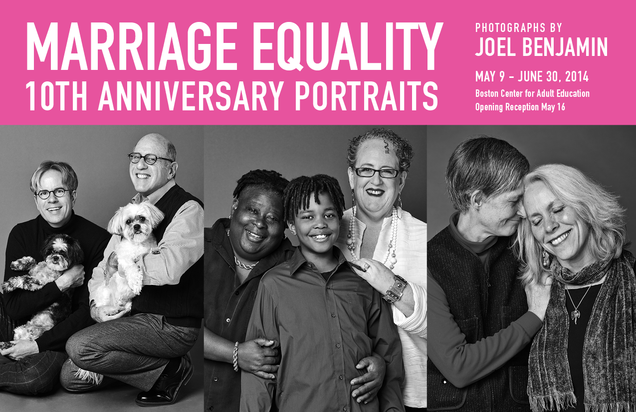 Marriage Equality 10th Anniversary - Joel Benjamin Marketing Piece Art Direction: Ciano Design