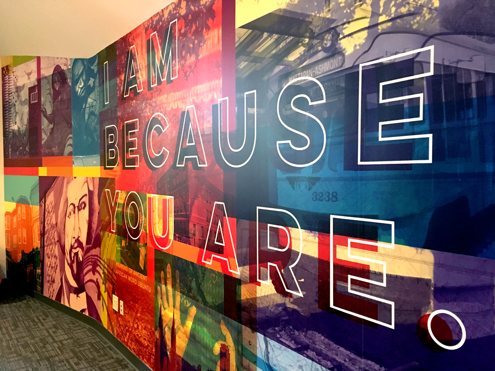 Wheelock College Wall Mural Art Direction: Karen Stein / GoodGood