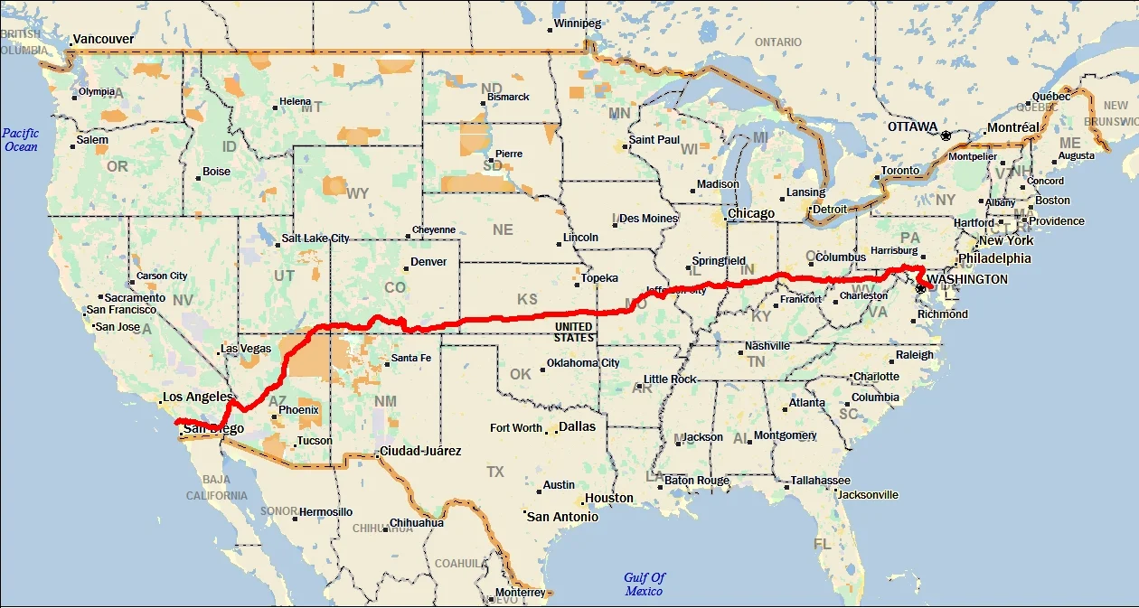 Raam Map About RAAM — Matt Hoffmann RAAM