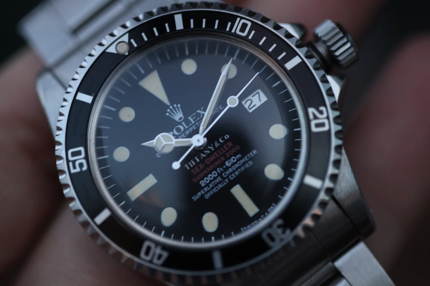 1976 Rolex DRSD Tiffany Dial - Full Set — Meters First