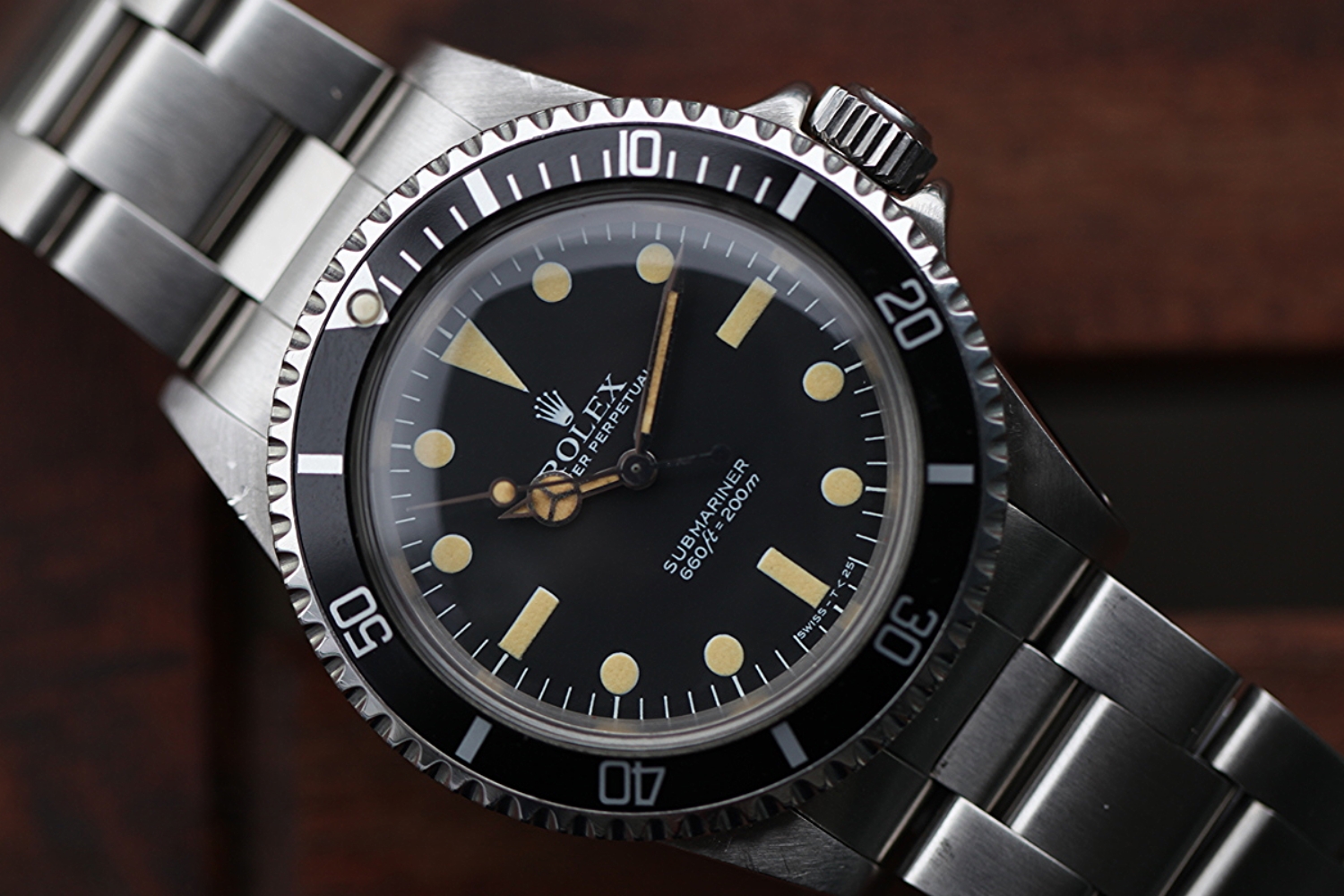 1983 Rolex Submariner 5513 - Maxi Dial 