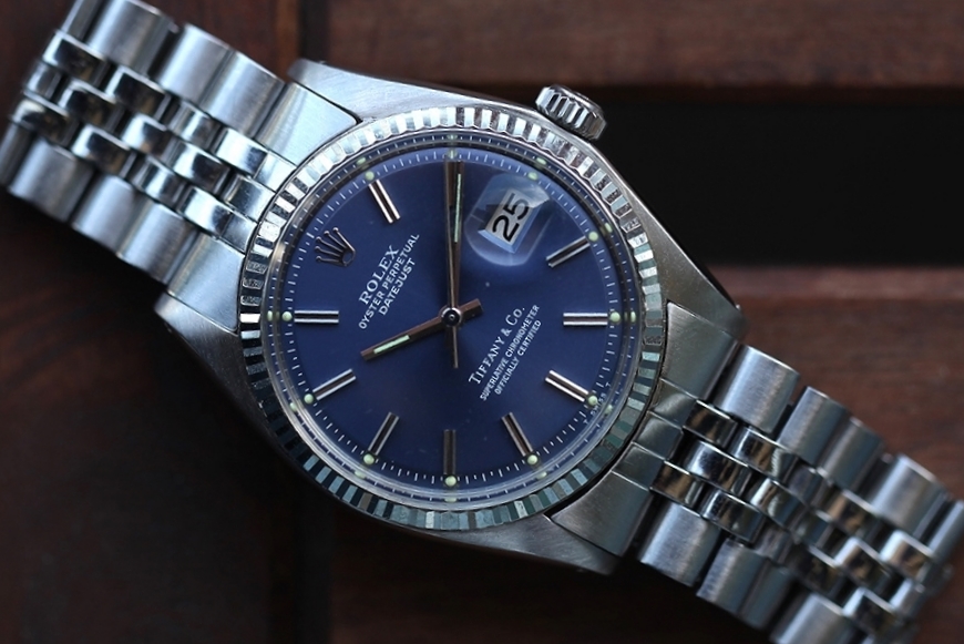 1977 Rolex Datejust 1601 - Blue Tiffany 