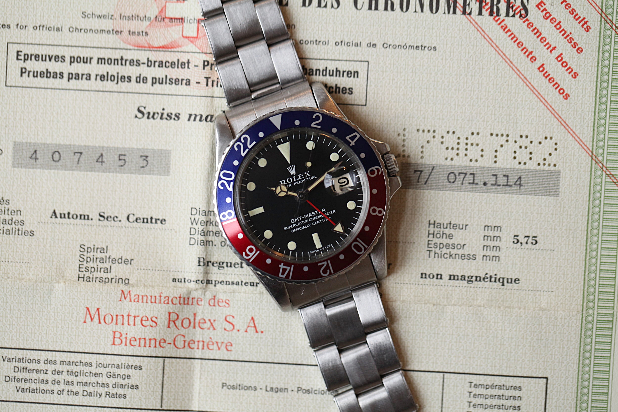 1675 GMT ROLEX