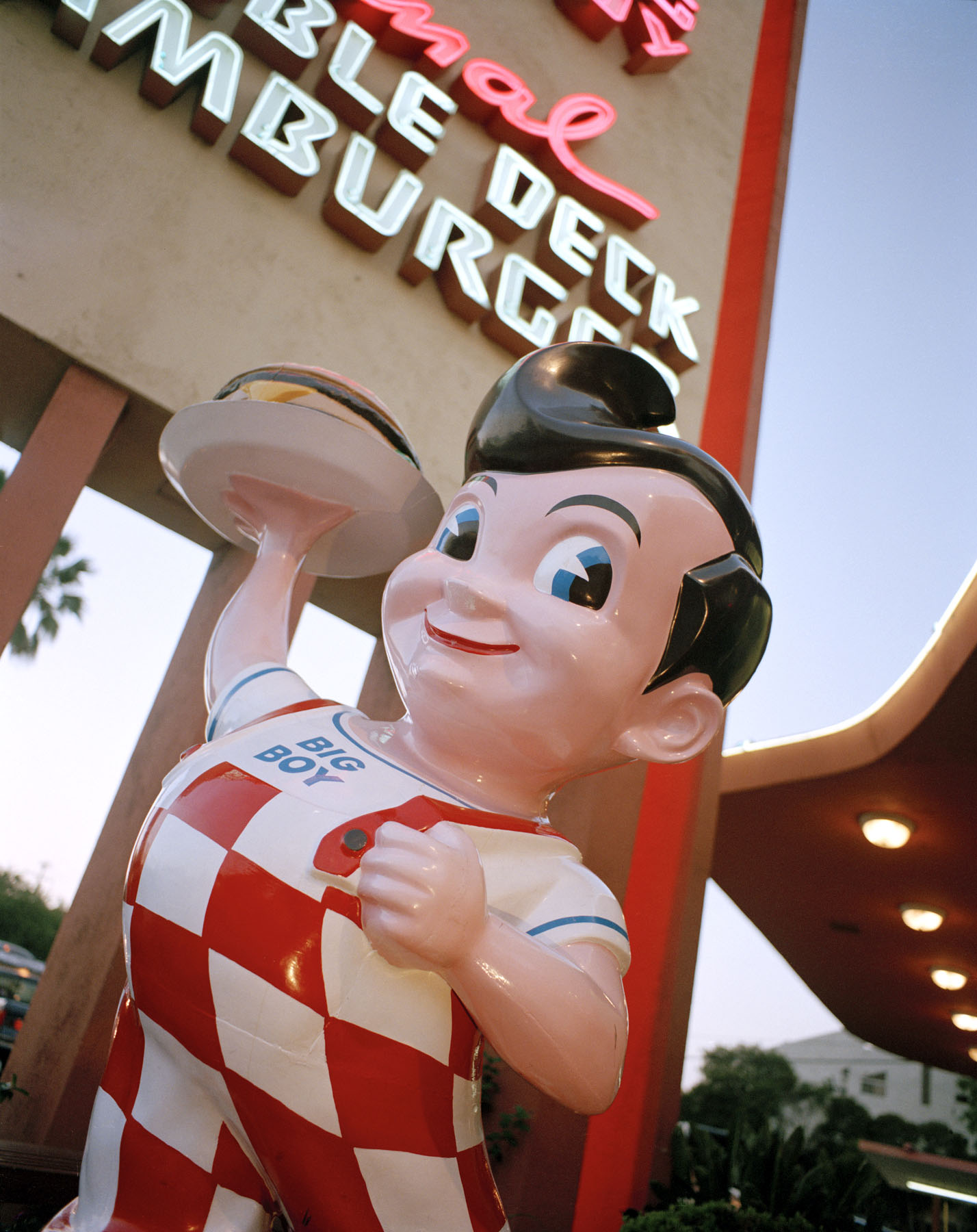   Big Boy restaurants&nbsp;are&nbsp;still found primarily in Michigan&nbsp;and California.&nbsp;The location in Burbank, California, built in 1949 is arguably the best, preserving the original drive-in ambiance. &nbsp;This picture was made in 1998.  