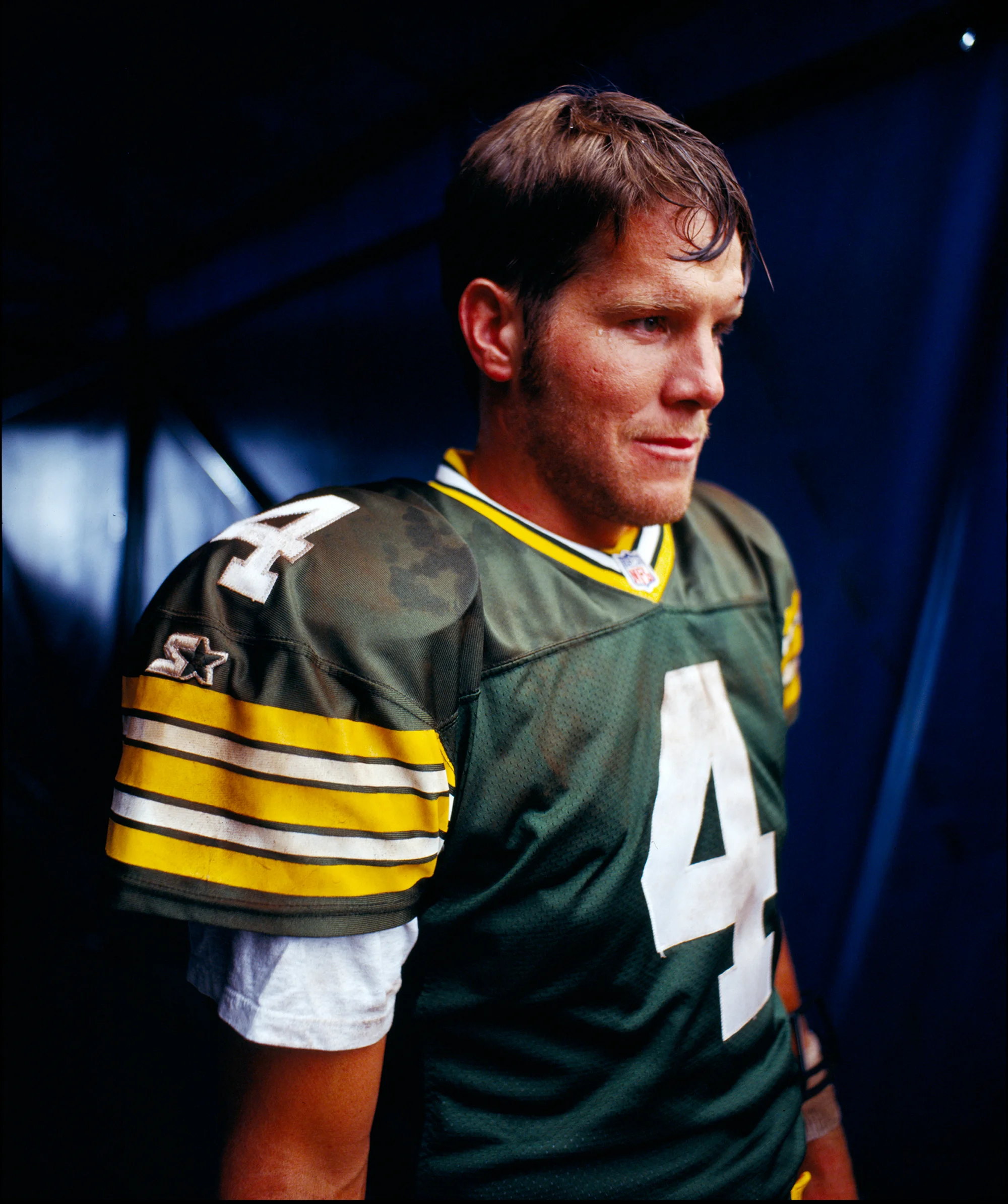 Green Bay Packers quarterback Brett Favre.