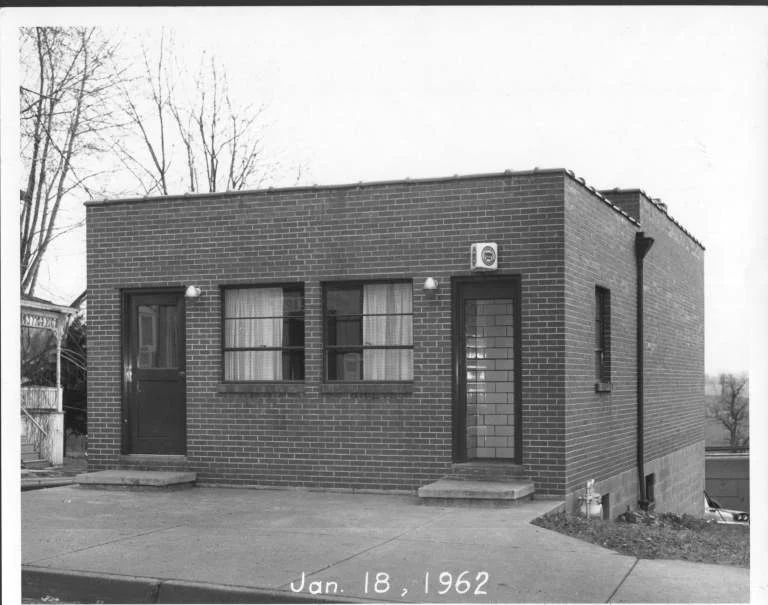 This is the current building, built in 1956, before any additions were made.