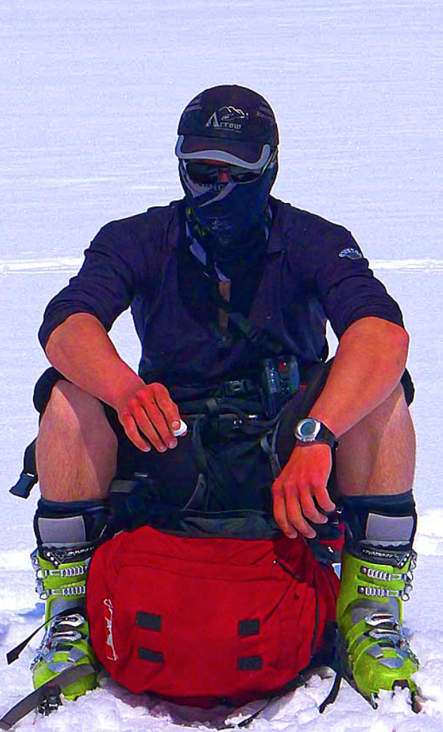 Masked Ski Tourer Oliver