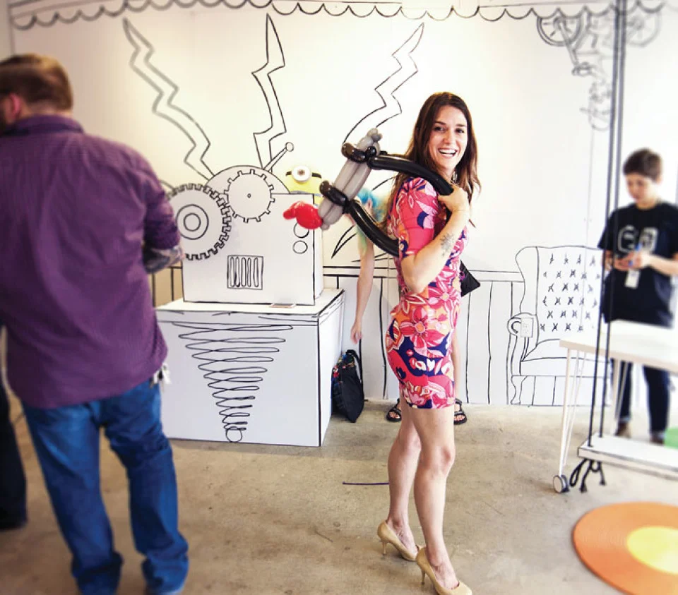 The Play Library and Julia Fischer in CityBeat