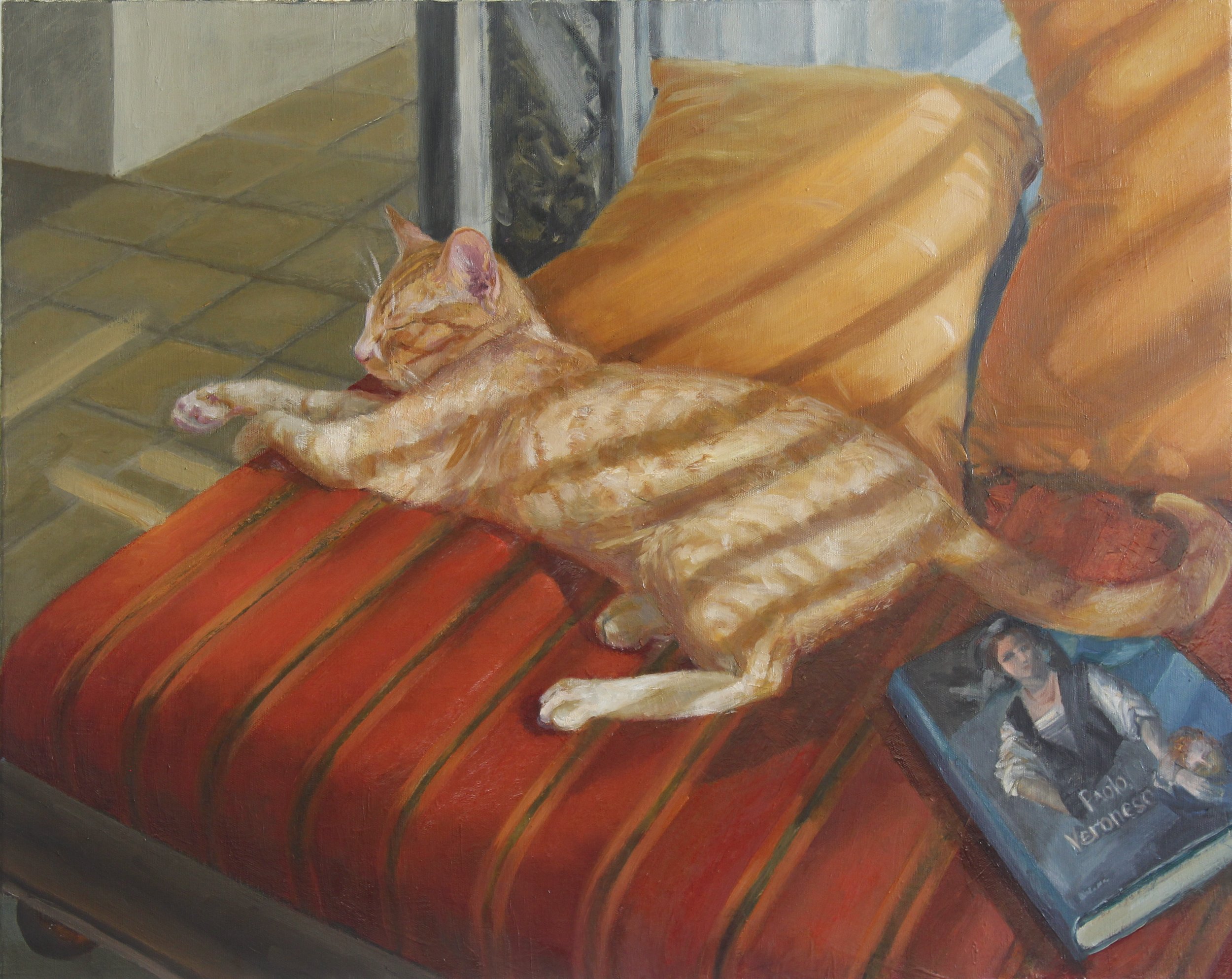 Ziggy, 2022. Oil on linen, 24x30 inches.