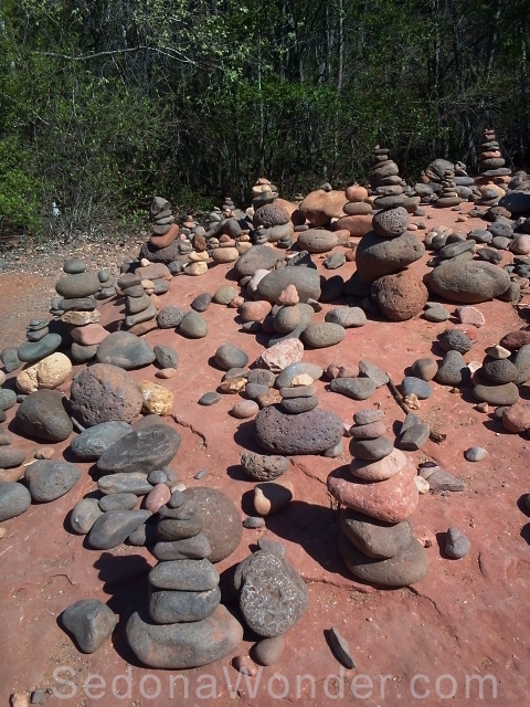 Buddha Beach along Sedona's Oak Creek