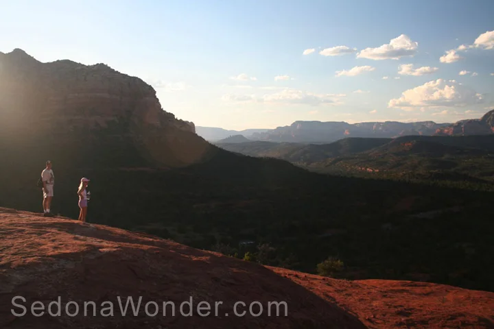 Tourists on Bell Rock