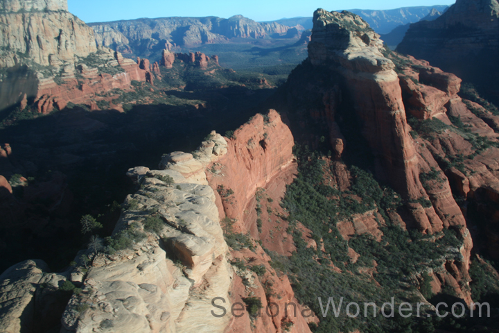 Sedona Red Rocks from A Helicopter
