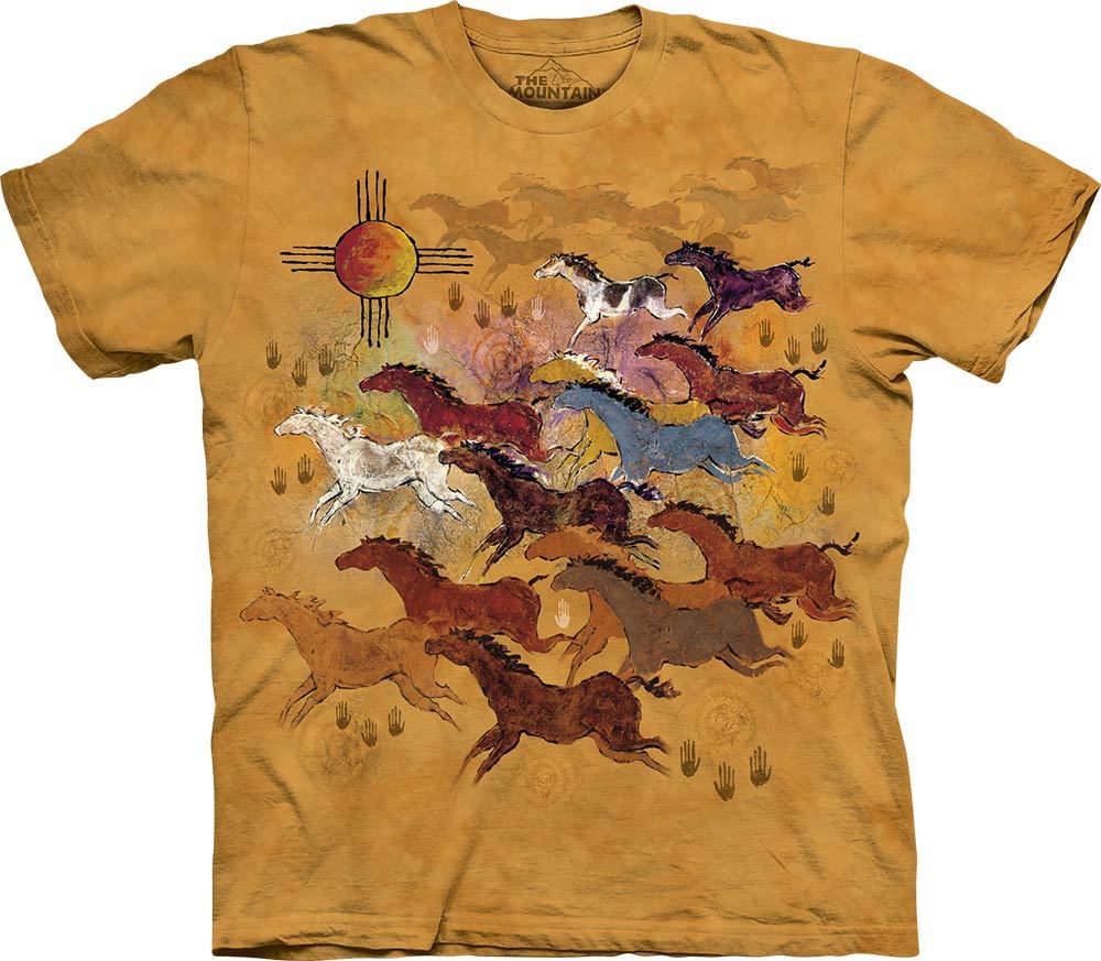 Suns & Horses —Adult T-Shirts- Sedona Wonder Store