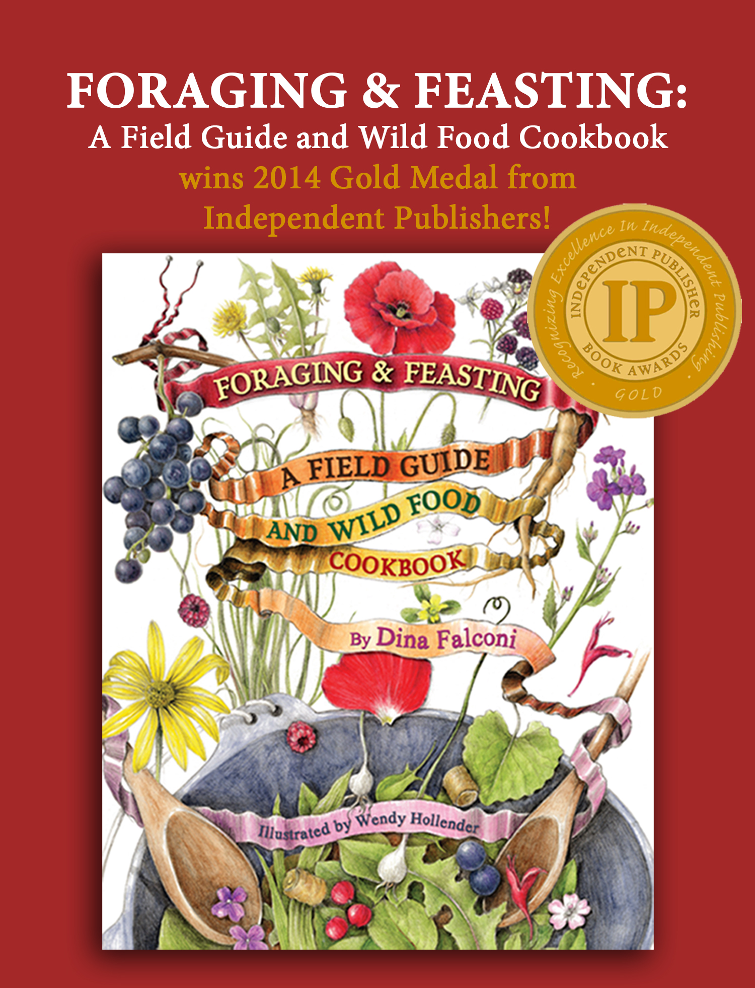 May 2014: Foraging & Feasting wins the Gold IPPY Award