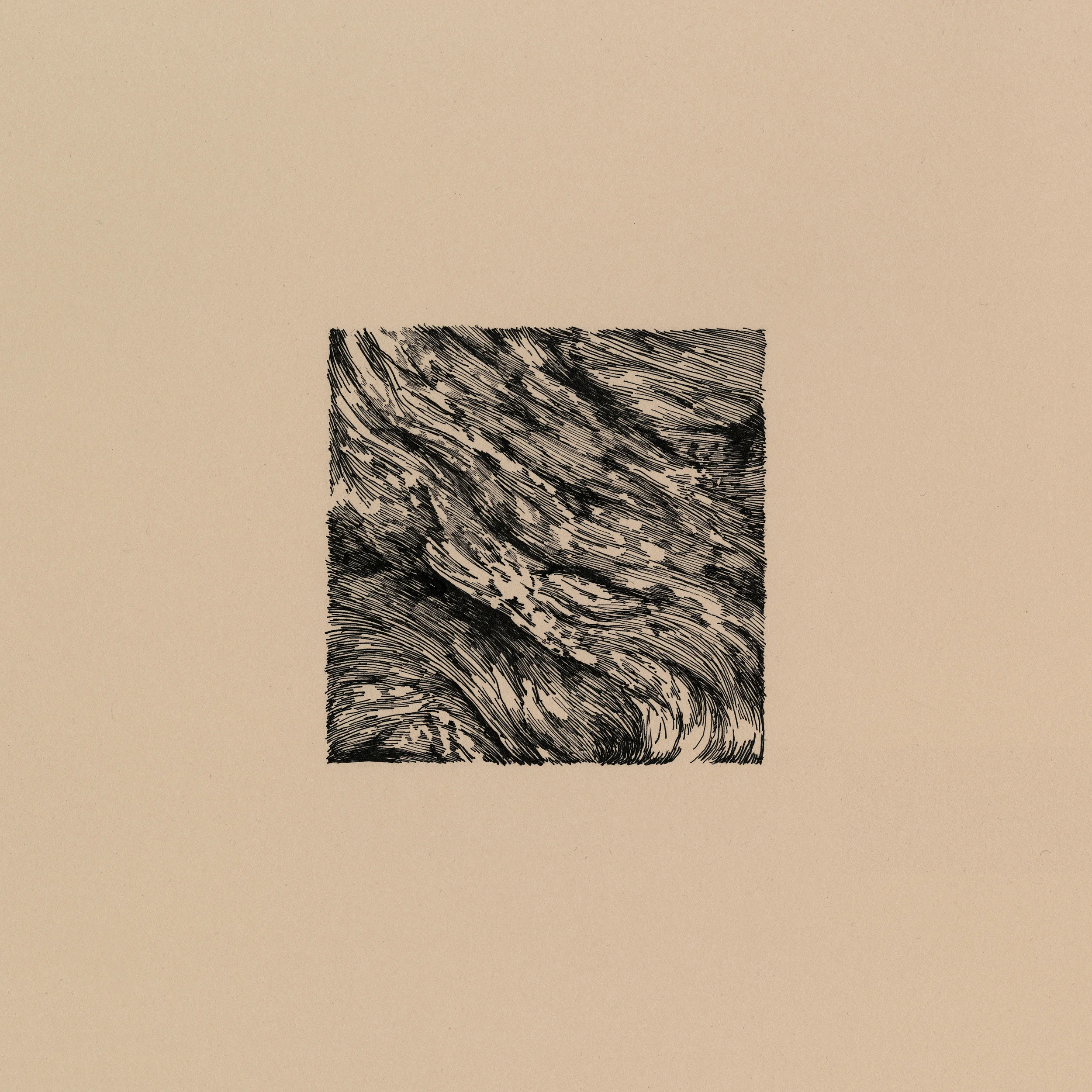 10by10 Nº 2 , 2015 Ink on paper 10 in x 10 in