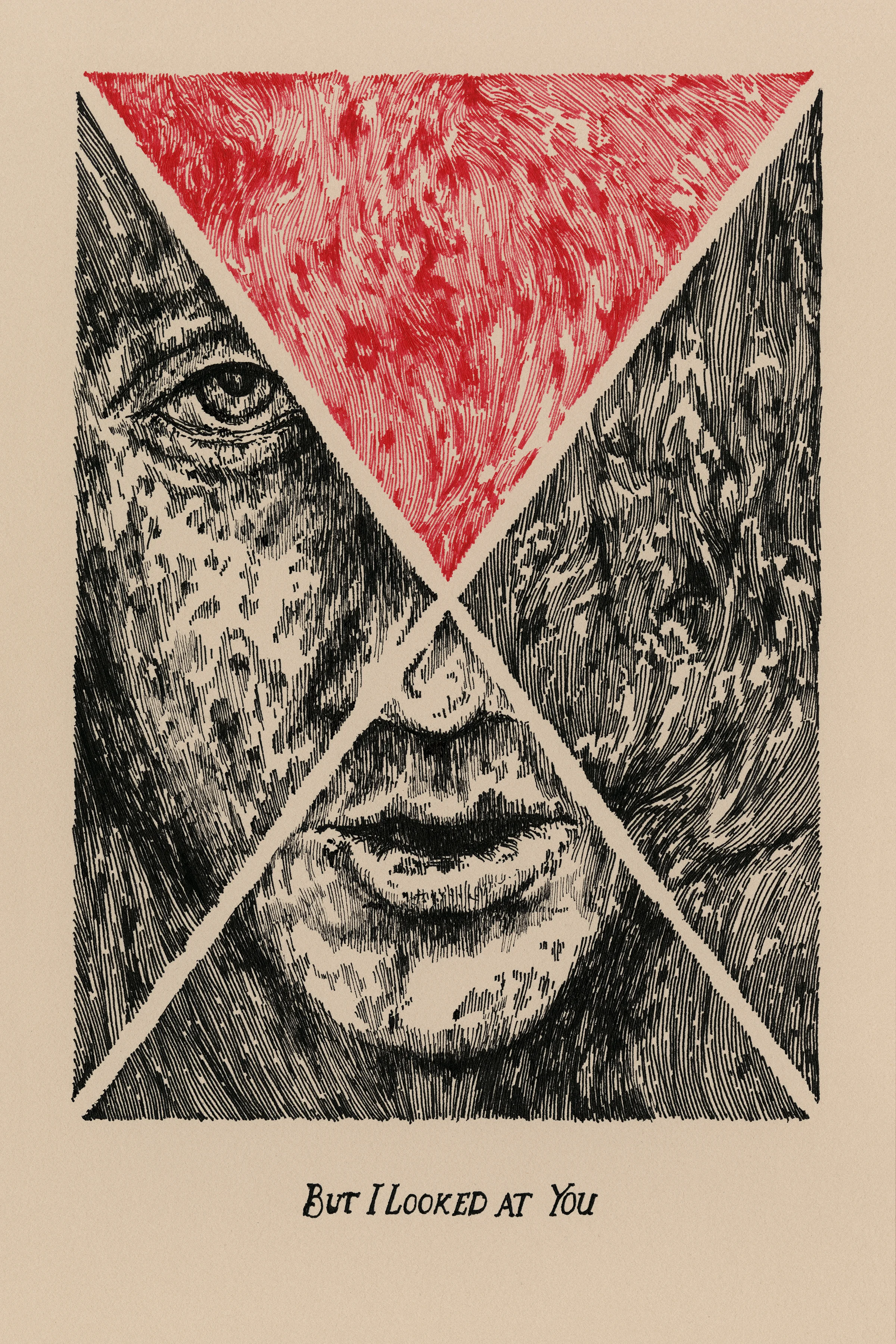 Part Four, 2015 Ink on Paper 6 in x 9 in