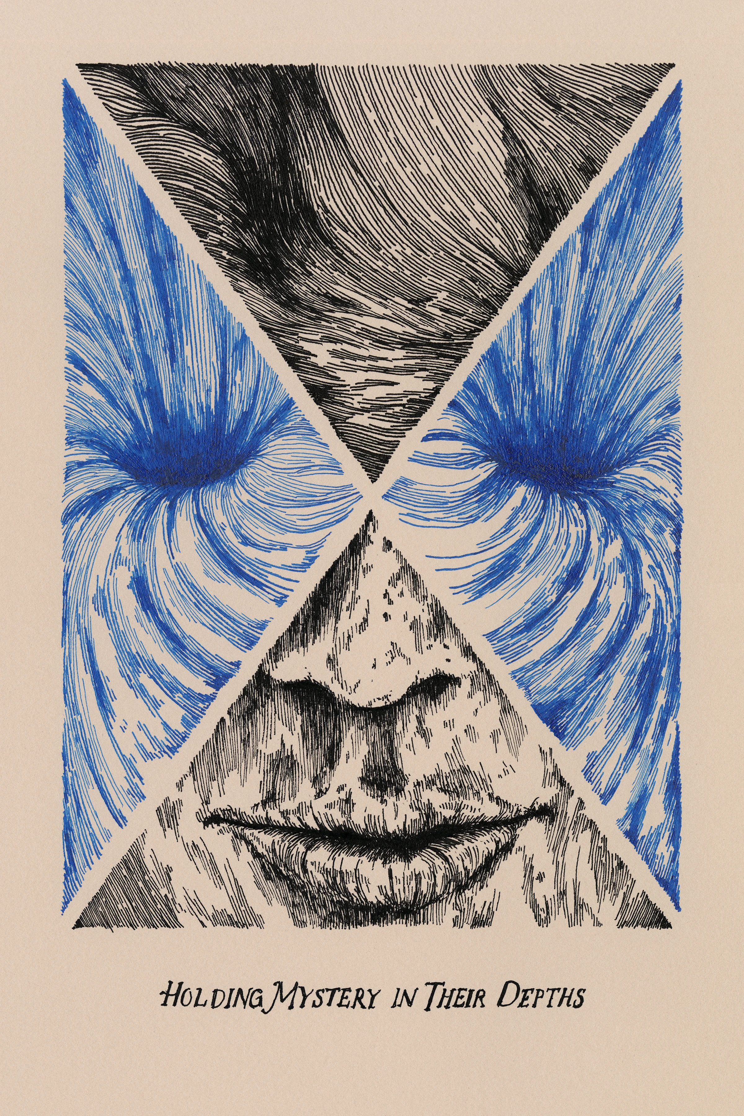 Part Two, 2015 Ink on Paper 6 in x 9 in