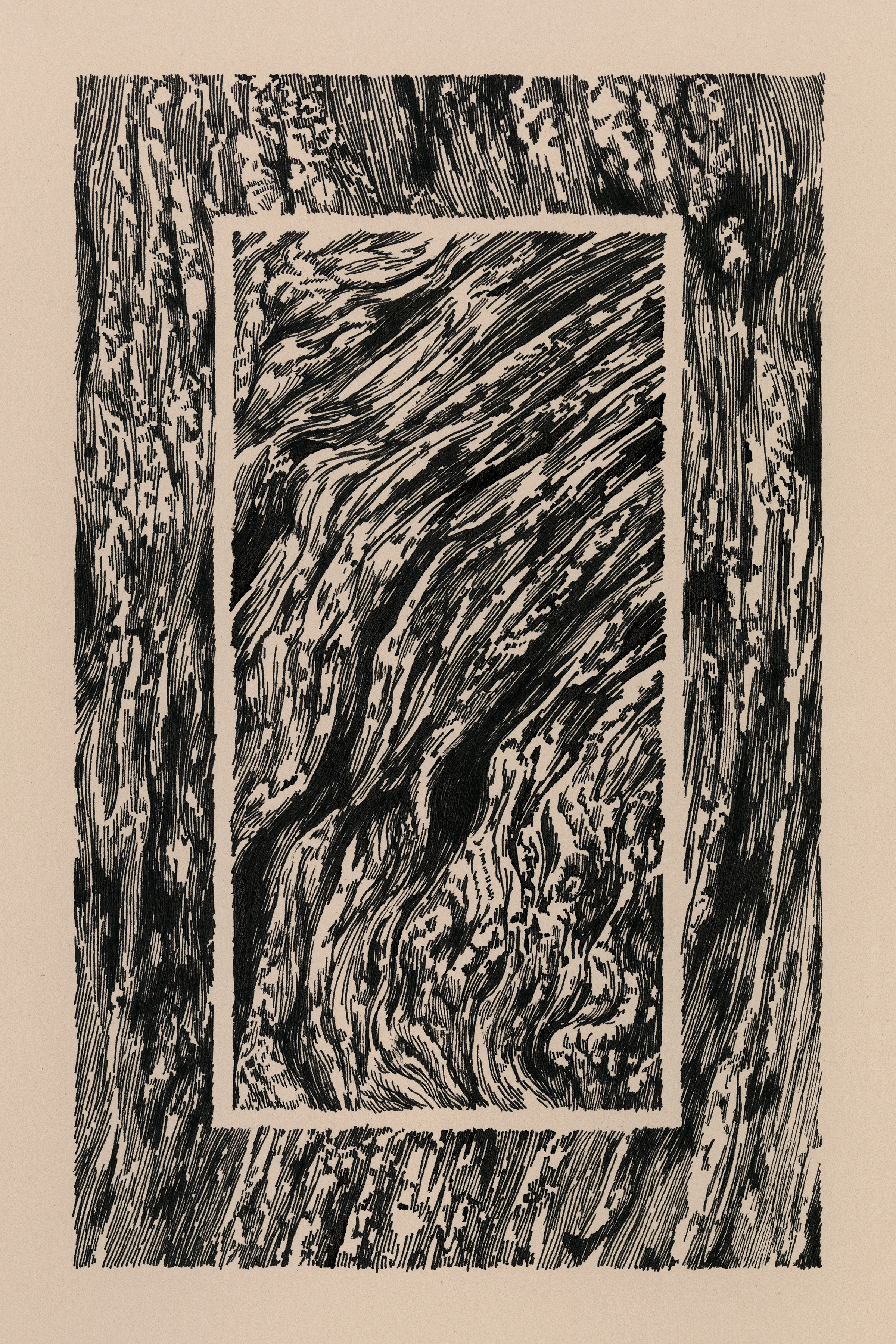 Untitled, 2015 Ink on Paper 6 in x 9 in