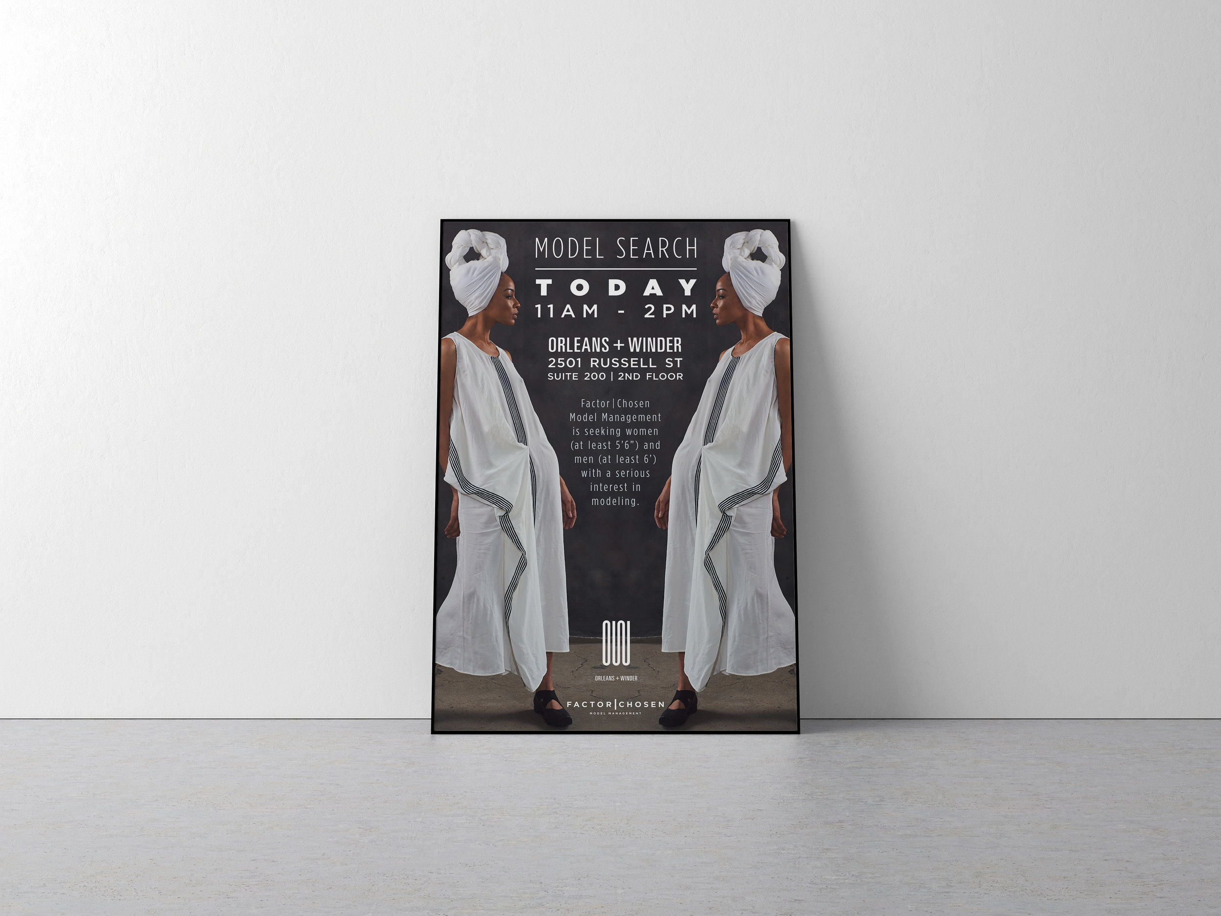 Model Search Poster