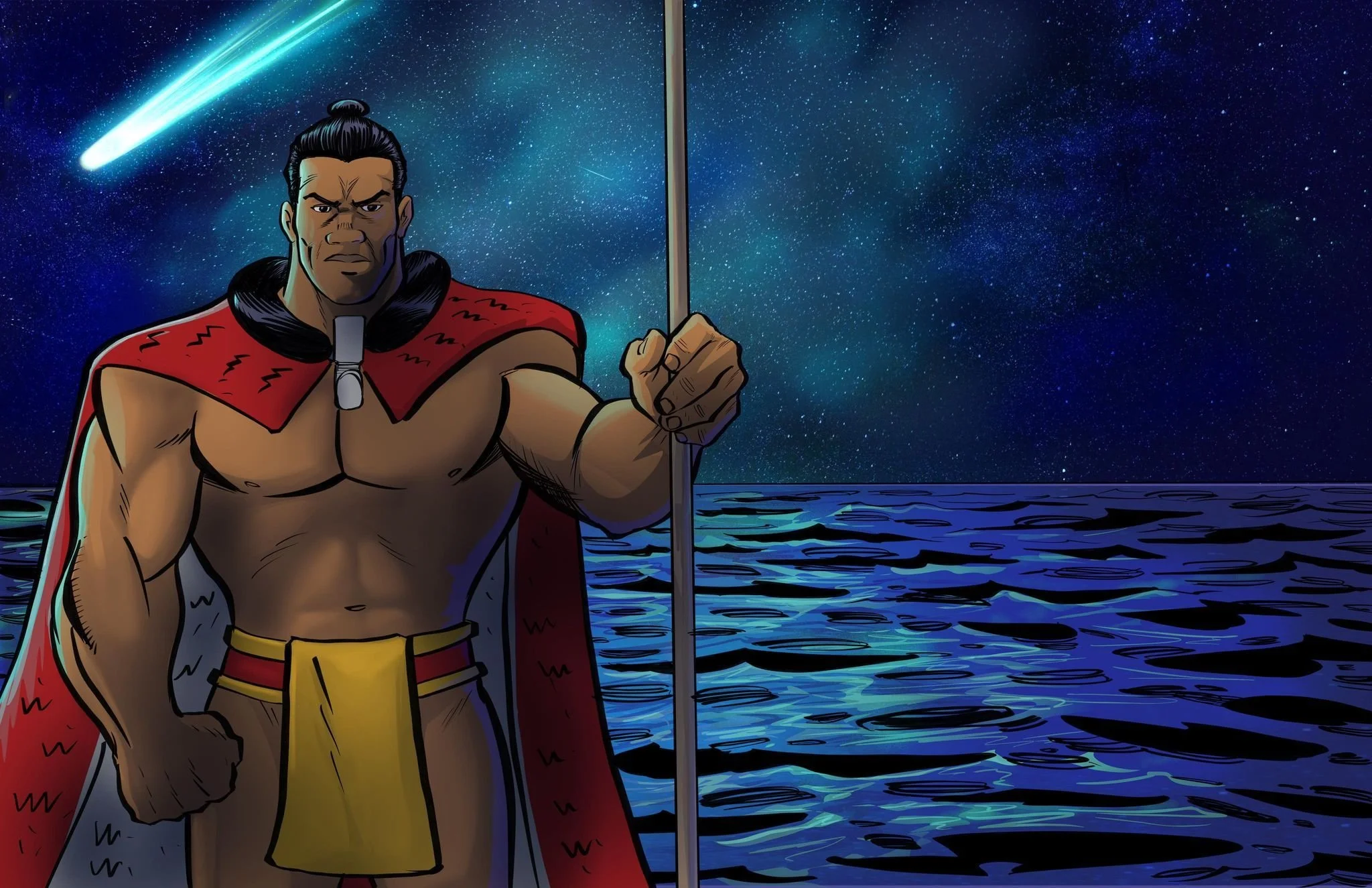 MANA LEGENDS: KAMEHAMEHA #1 FLIPBOOK — Mana Comics