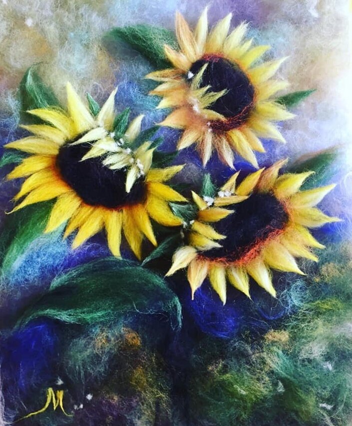 Wool Winter Painting, Nov 19 (Virtual+Kit)