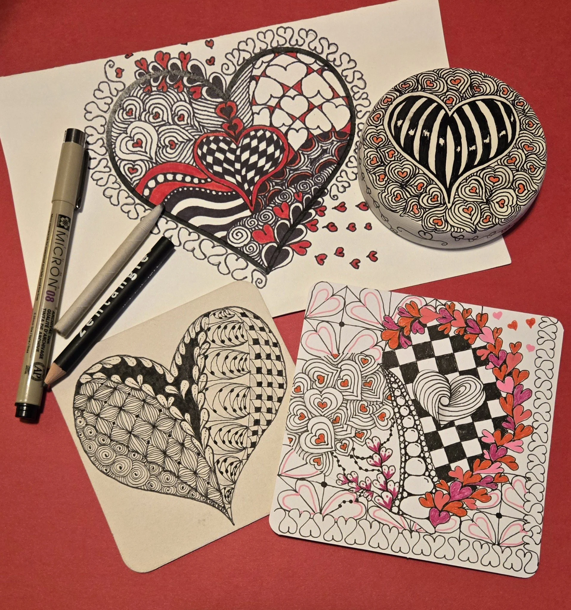 WINTER Zentangle Workshops, choose your dates!