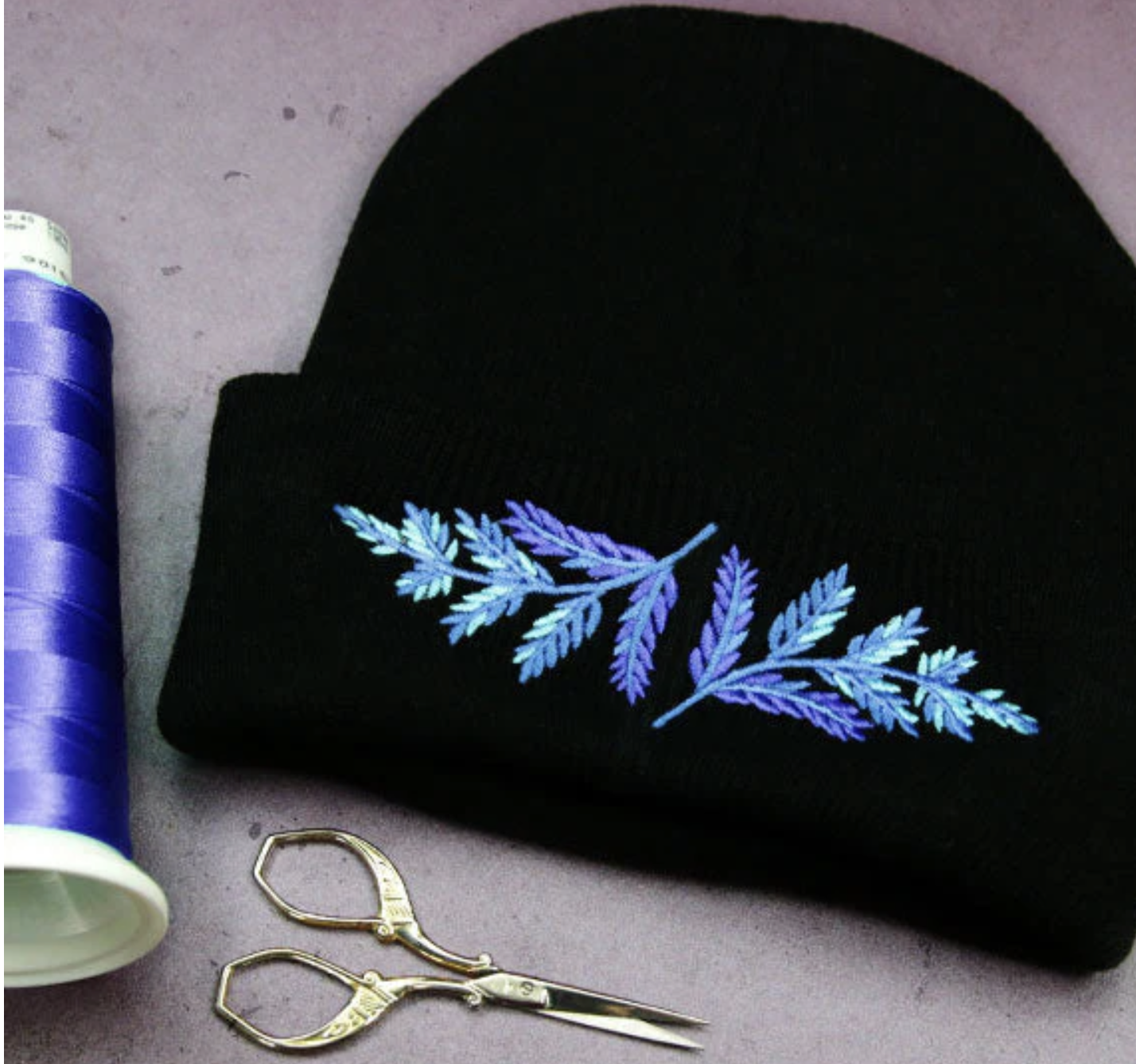 Embroidery on Hats, Thurs, Jan 29 6-8pm
