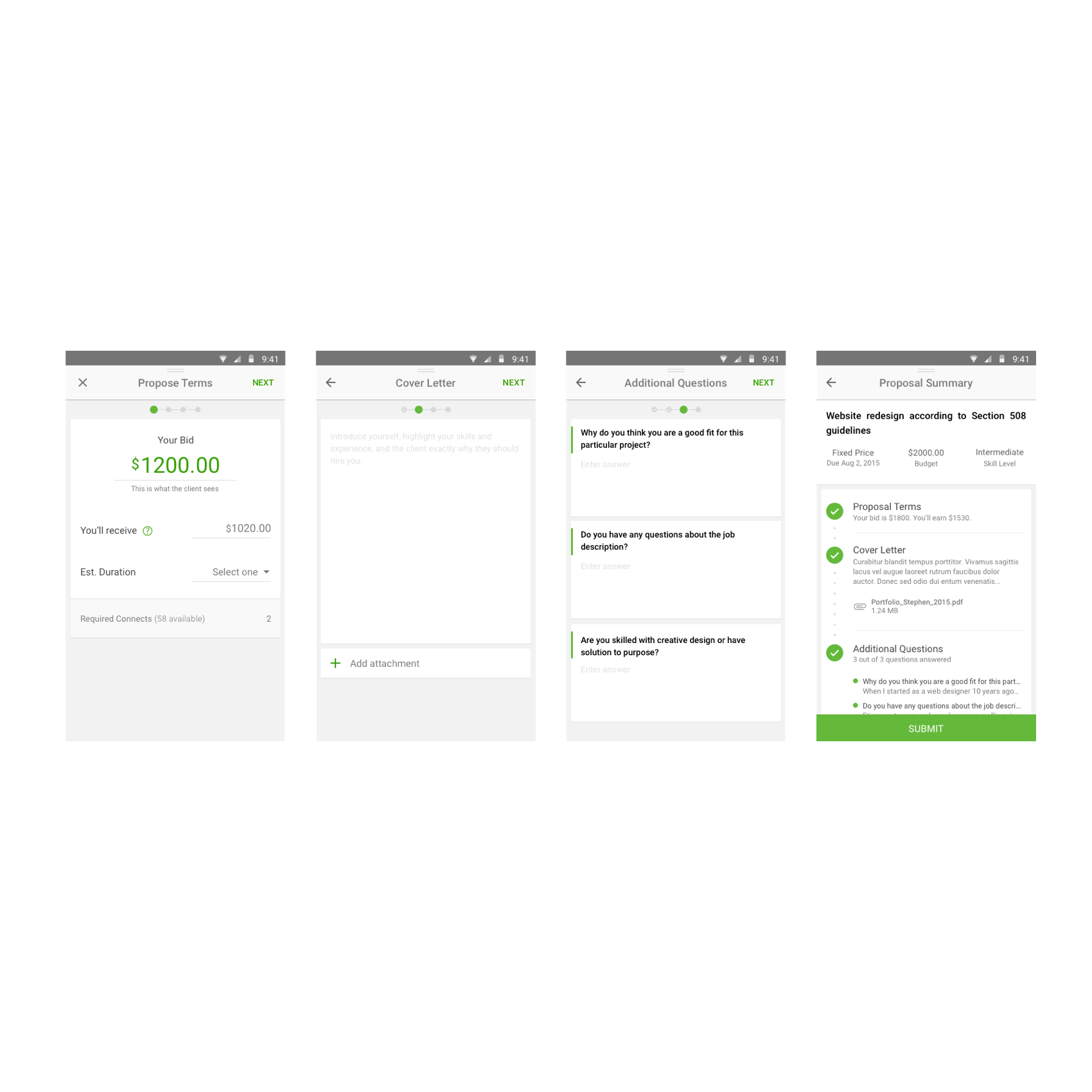UpWork Mobile