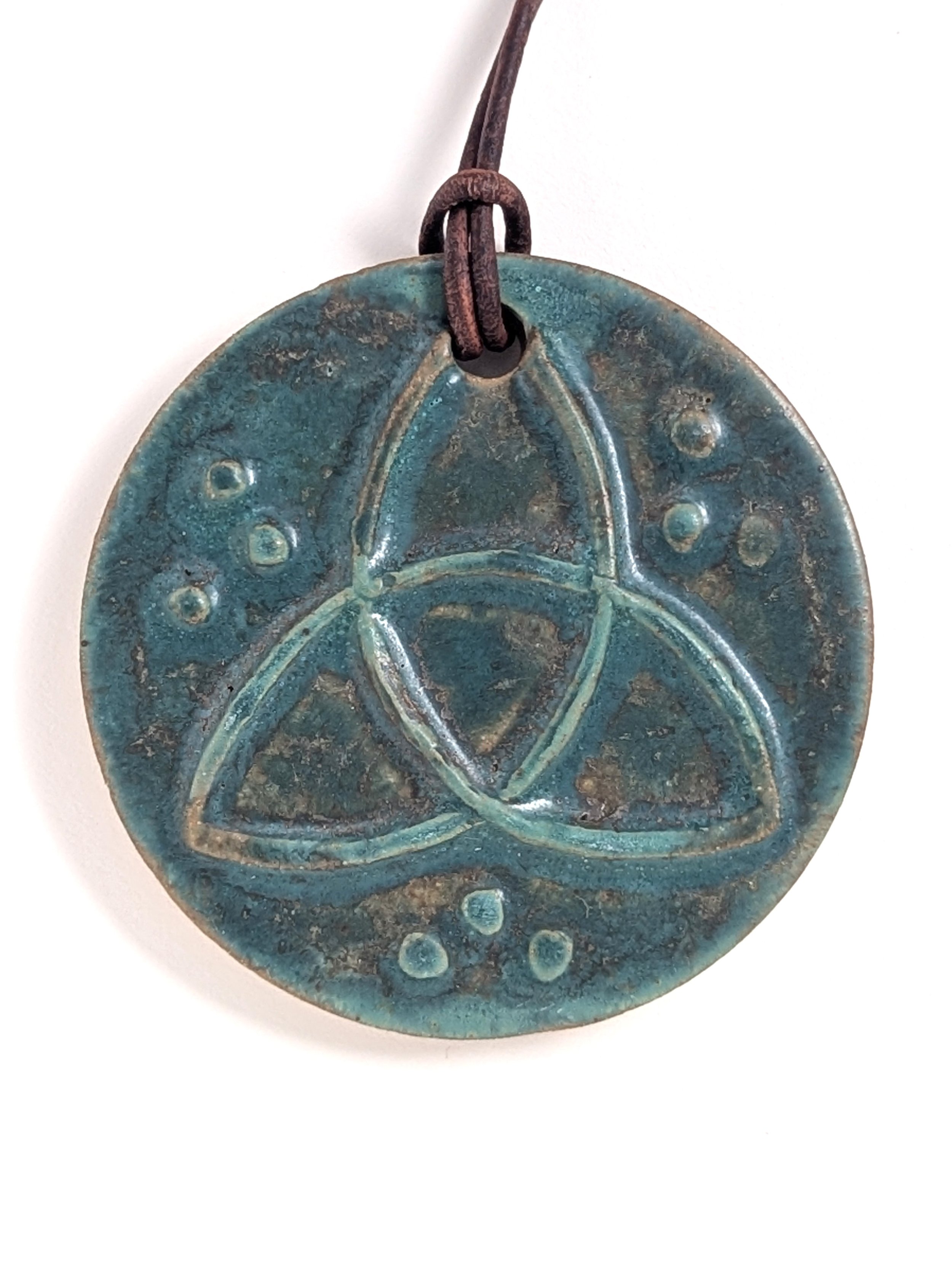 Trinity Ornament - Malachite