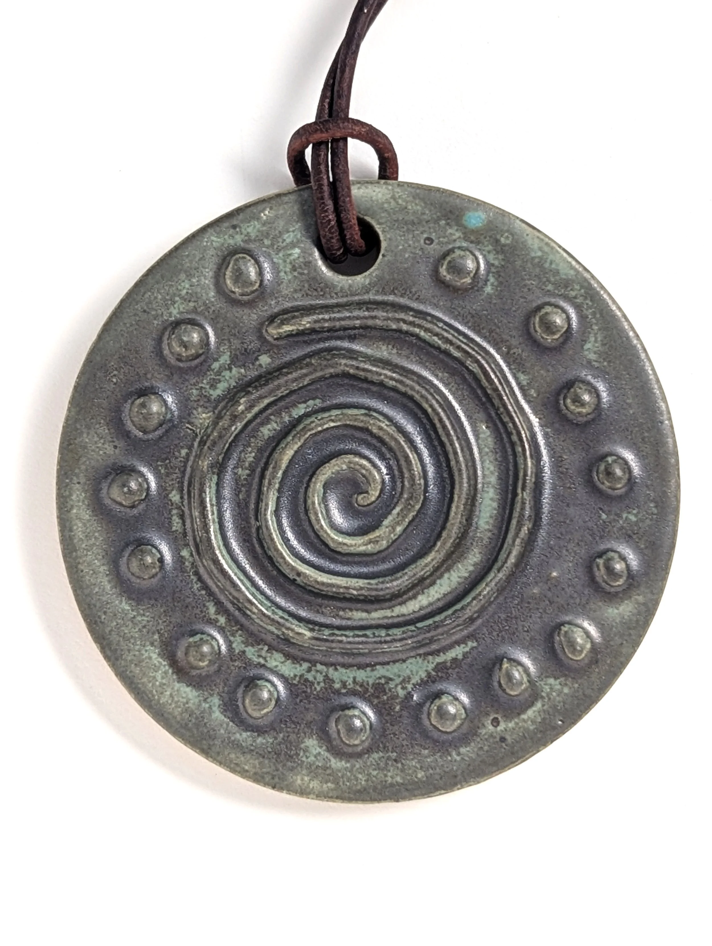 Spiral Ornament - Patina