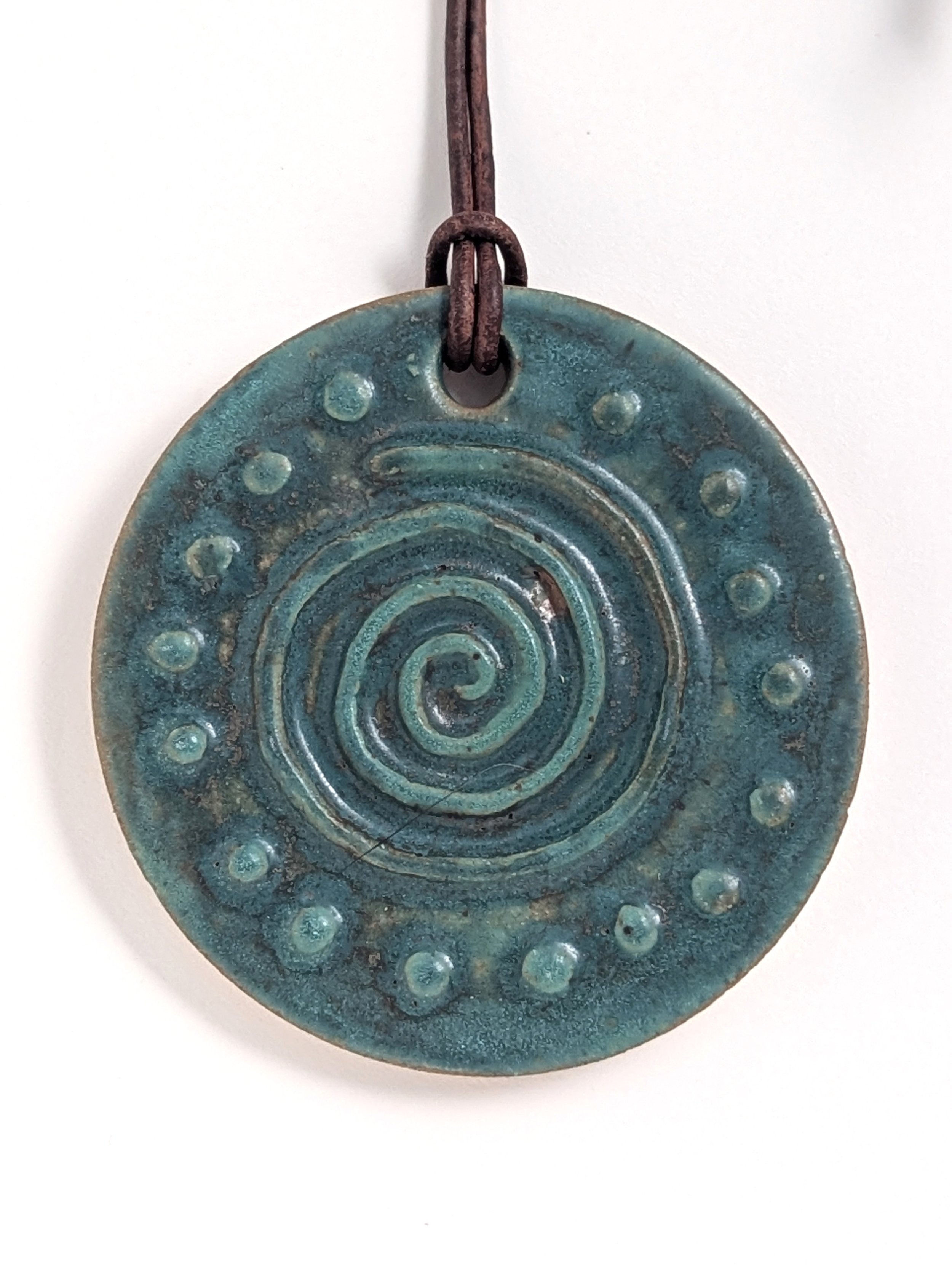 Spiral Ornament - Malachite