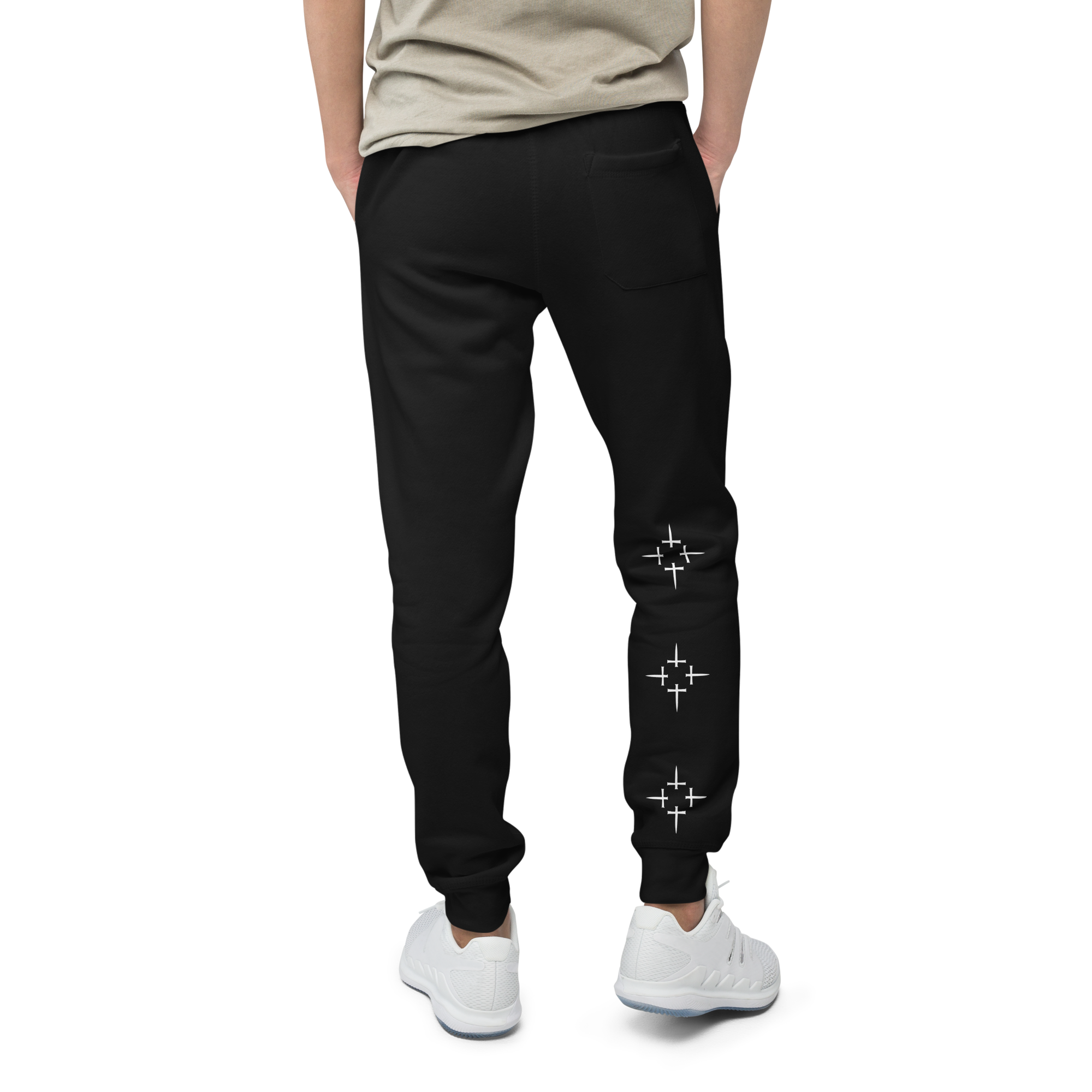 unisex-fleece-sweatpants-black-back-64d150e3ddeb4.png