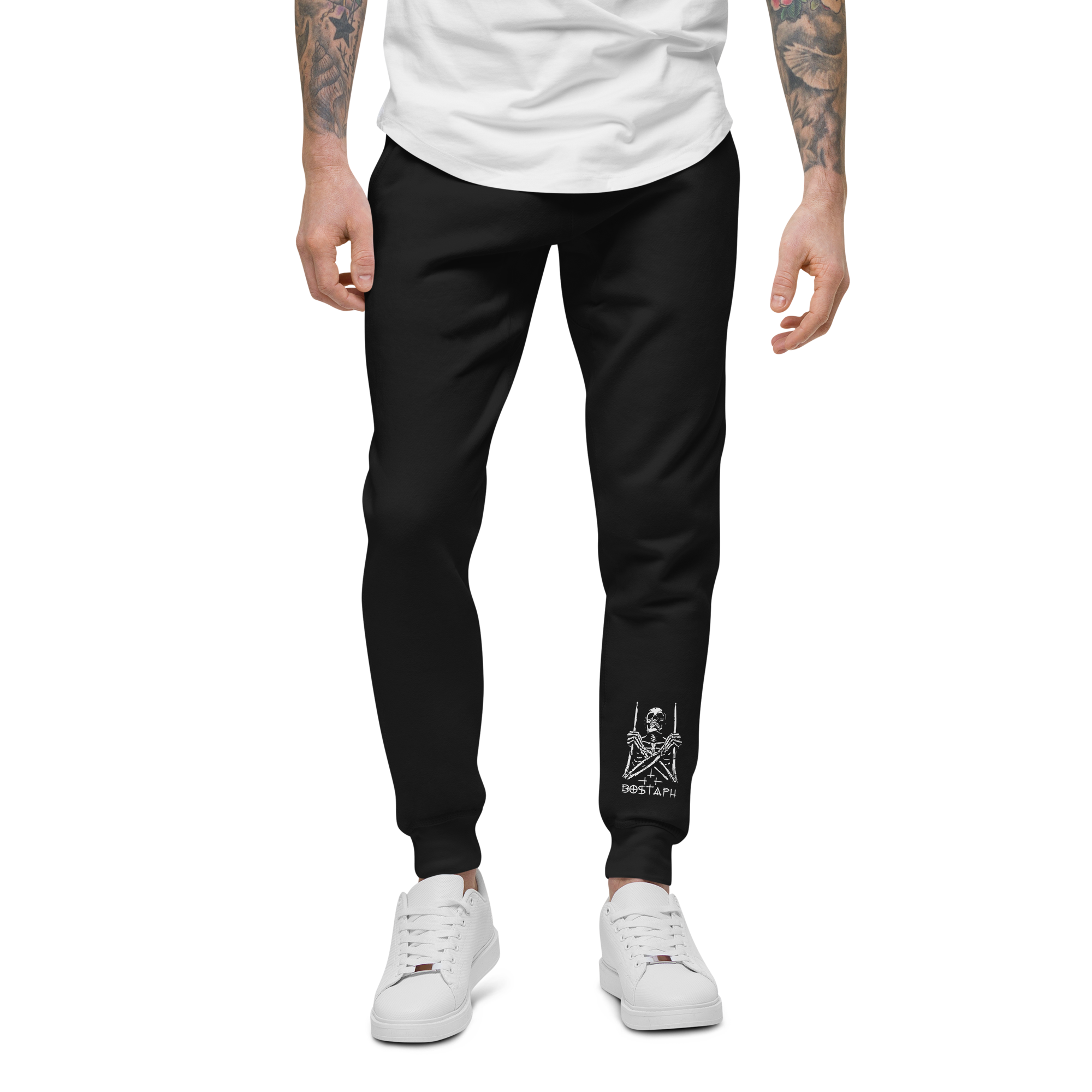 unisex-fleece-sweatpants-black-front-64d152d3f28f8.png