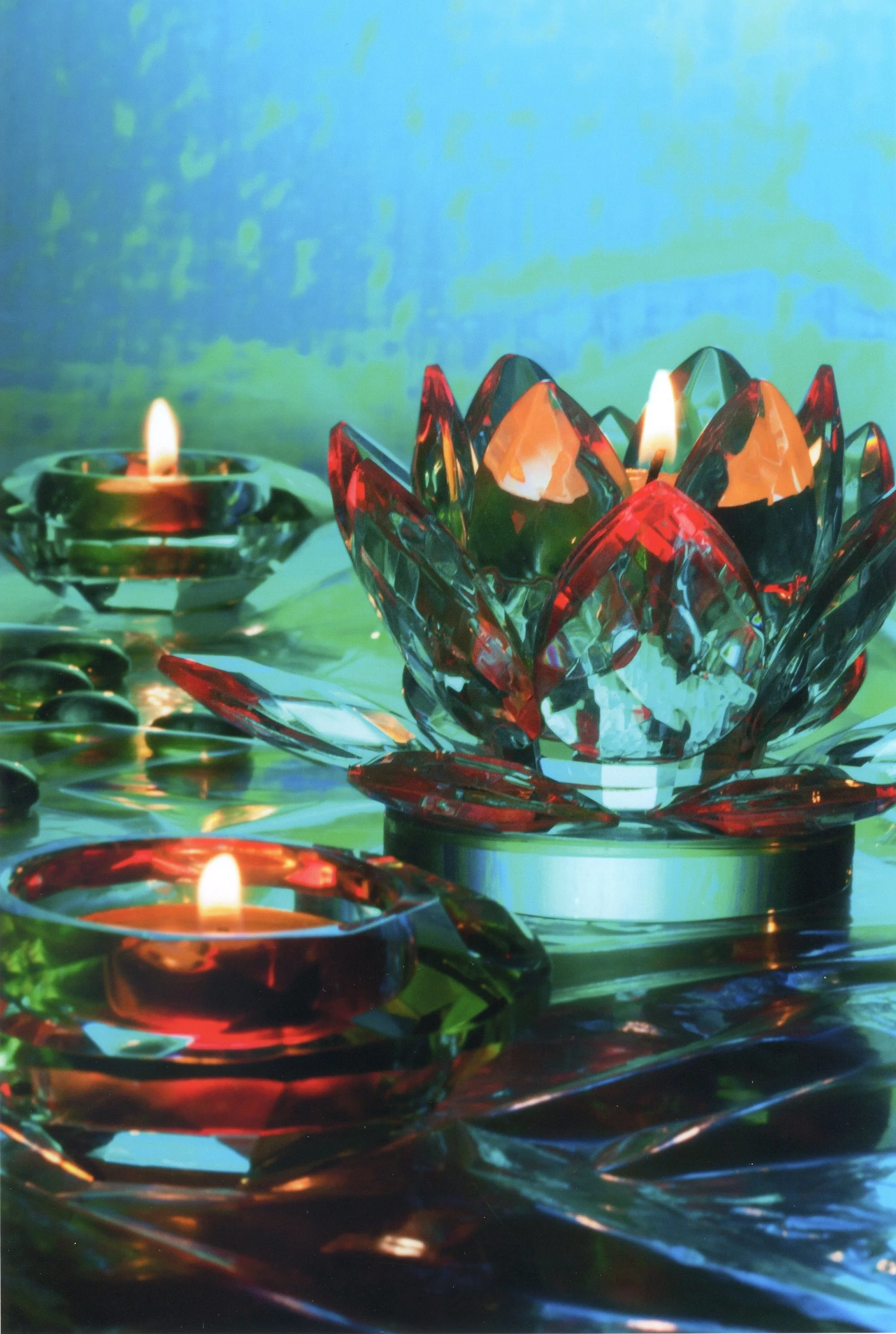Glass Candle Holder (Copy)