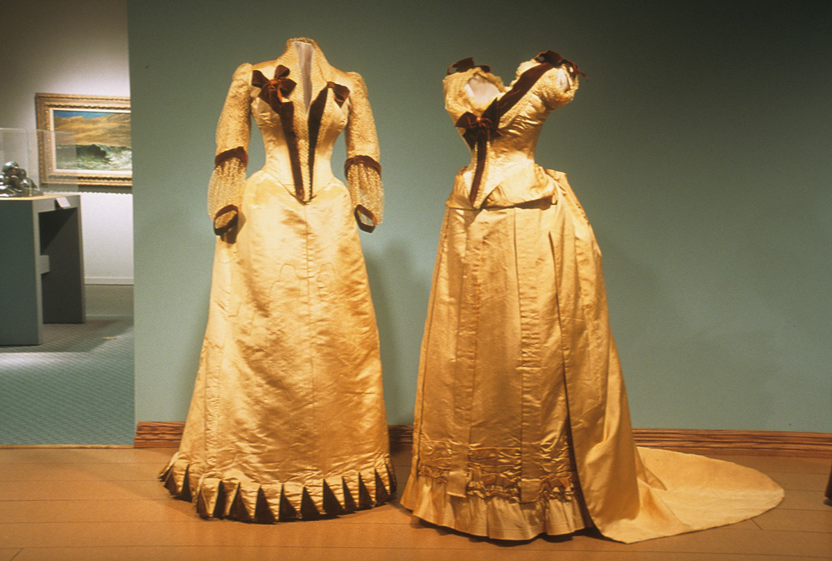 Dress Martha conserved (left)