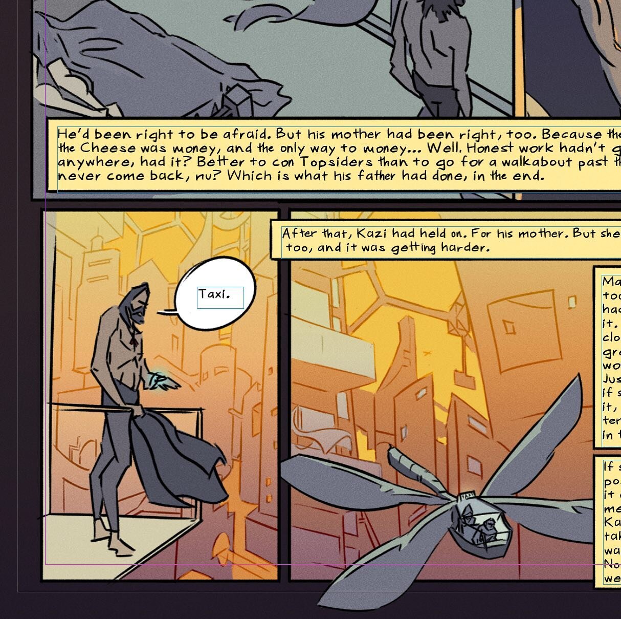 Ahh!! I&rsquo;m excited about this week&rsquo;s page of #humanresourcescomic &mdash; I struggled with almost everything, but am happy with the results. There is a lot of text, tho. 😬 What do you think? What&rsquo;s the key to balancing text and acti