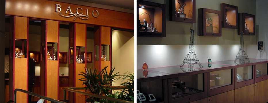 Gi-Space Design developed a brand strategy and executed all visual elements for this Seattle-based retail jewelry specialty company. - Name development - Brand positioning - Corporate ID system - Visual merchandising - Interior&nbs