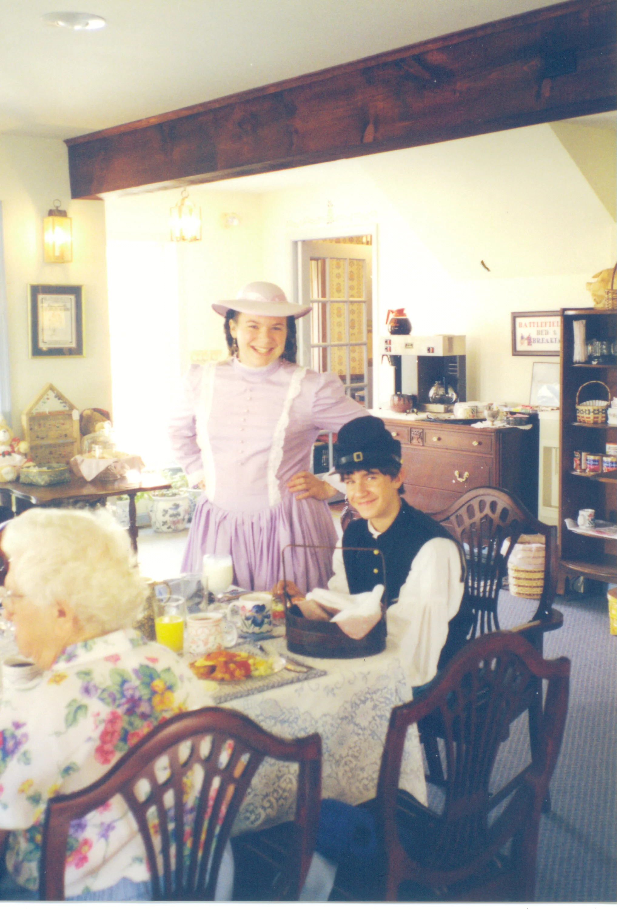 Connie in B&B Dining Room 1995