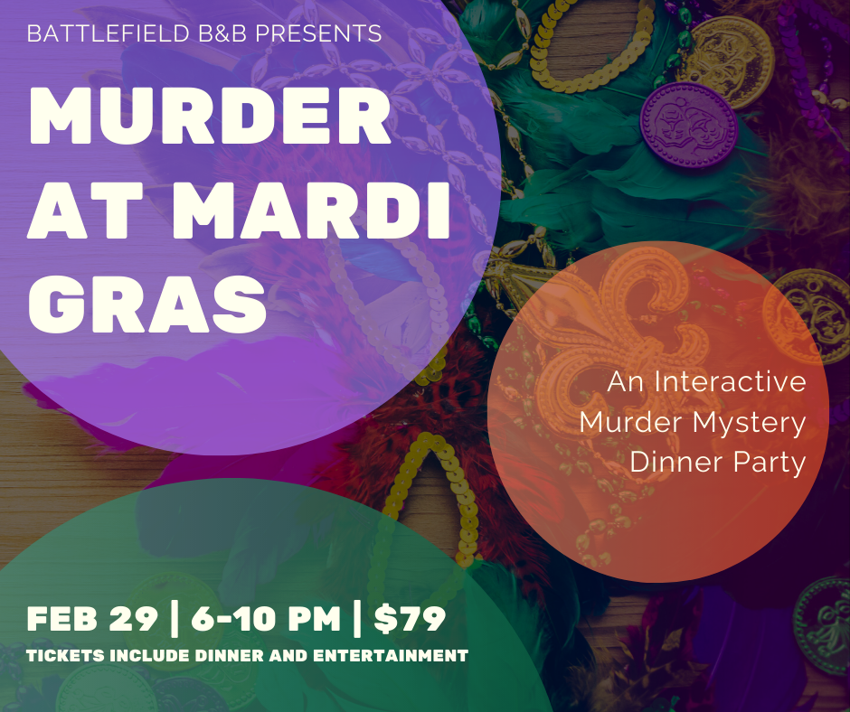 Murder Mystery Dinner Party: Murder At Mardi Gras