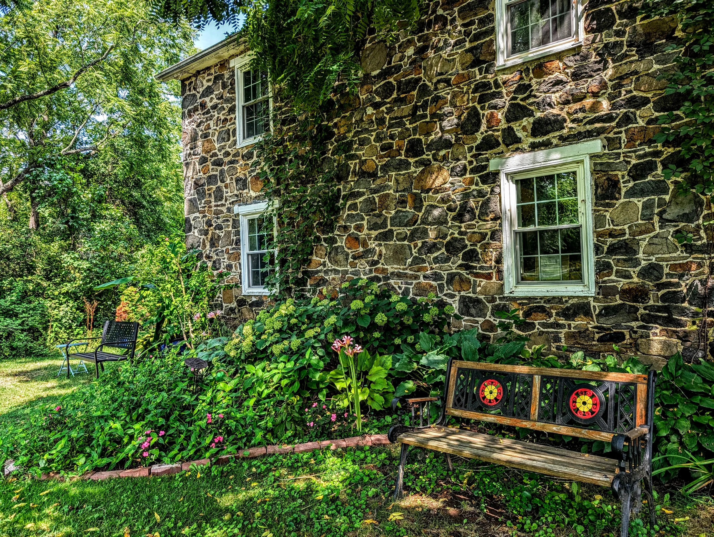 The Houghtelin Farmhouse on the South Cavalry Battlefield in Gettysburg, PA.