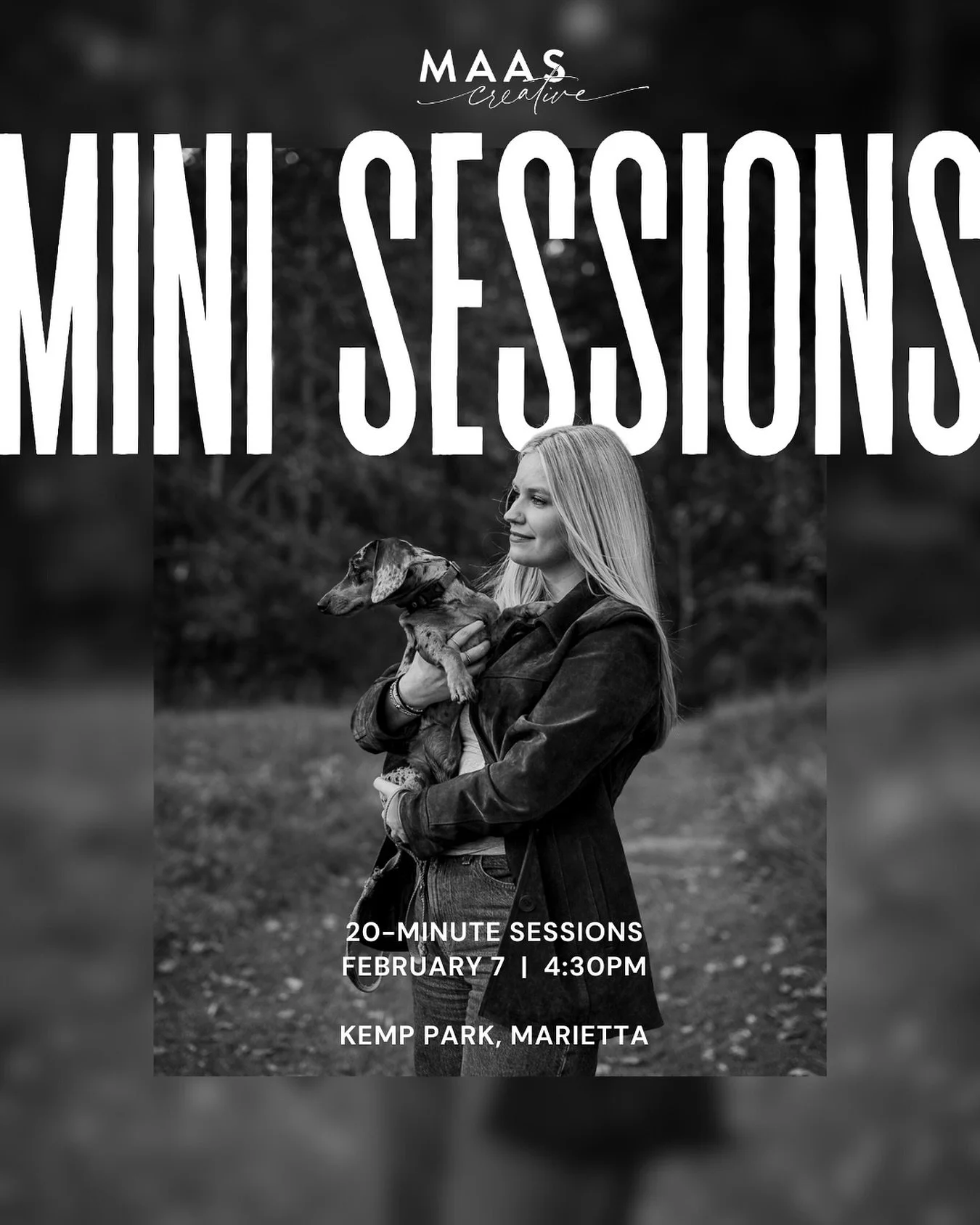 It&rsquo;s been a few nice days away from my computer but I&rsquo;m very excited for the new year, to meet new dogs, get to see familiar faces, and capture more beautiful moments between you and your dog. My newsletter people already know this (and h