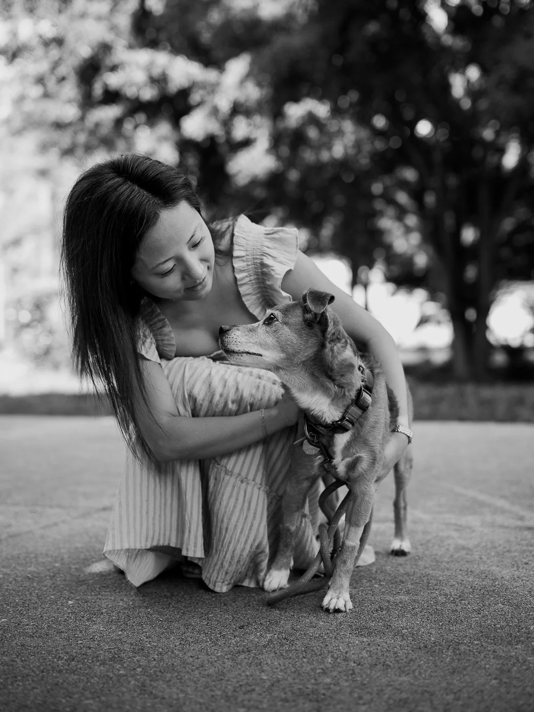 Leann, Kunal, Lieu and I met for an early morning session and walked around their fun little nook of Atlanta. Lieu has had a few health scares over the last year and they wanted to make sure we&rsquo;d capture some beautiful moments with the sweet li