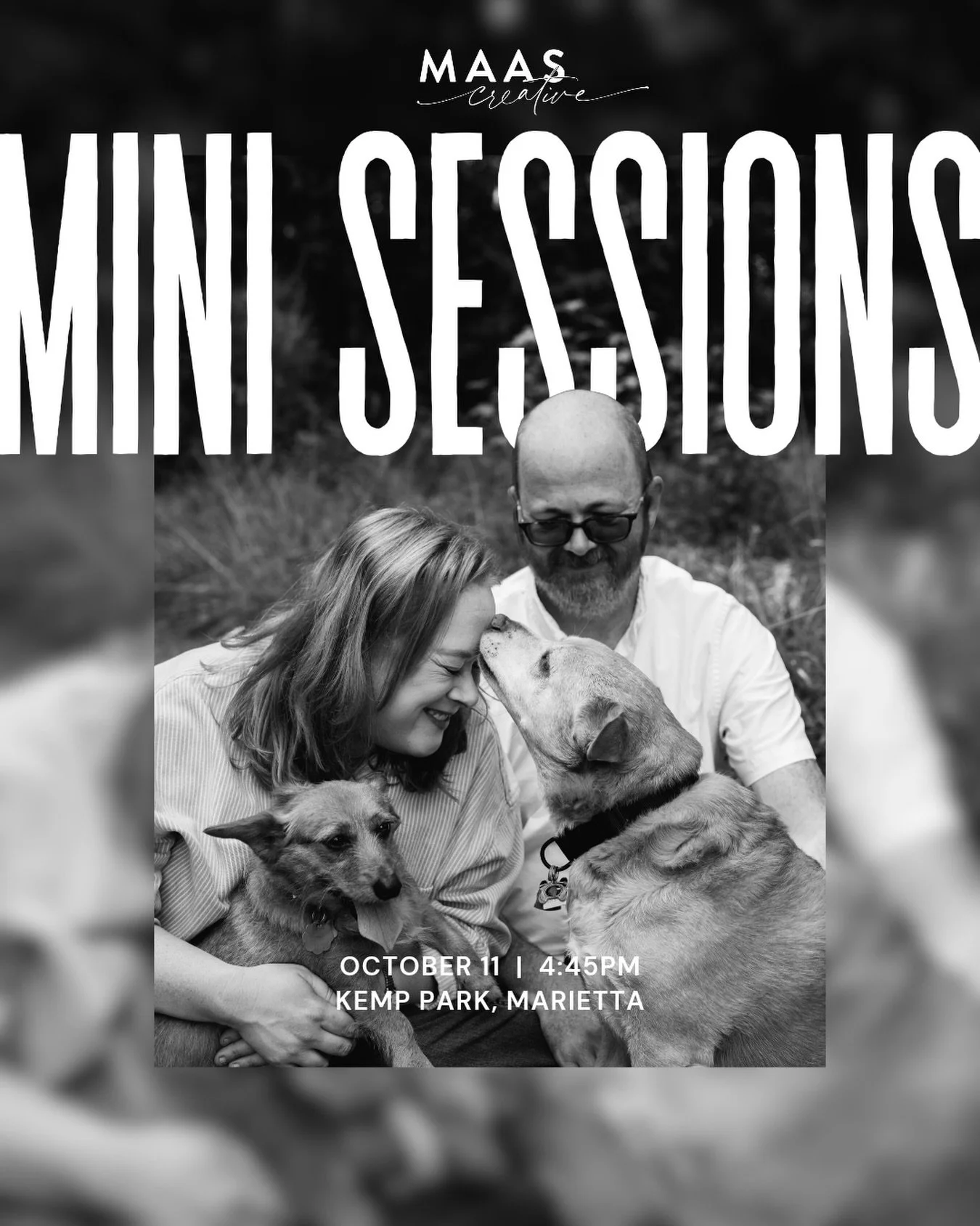 Don&rsquo;t forget to snag a spot for a mini session this fall. The next date is October 11. Can&rsquo;t wait to meet you and your dog 😍. 

#atlantadogphotographer #dogsofatlanta #dogphotoshoot #minisession
