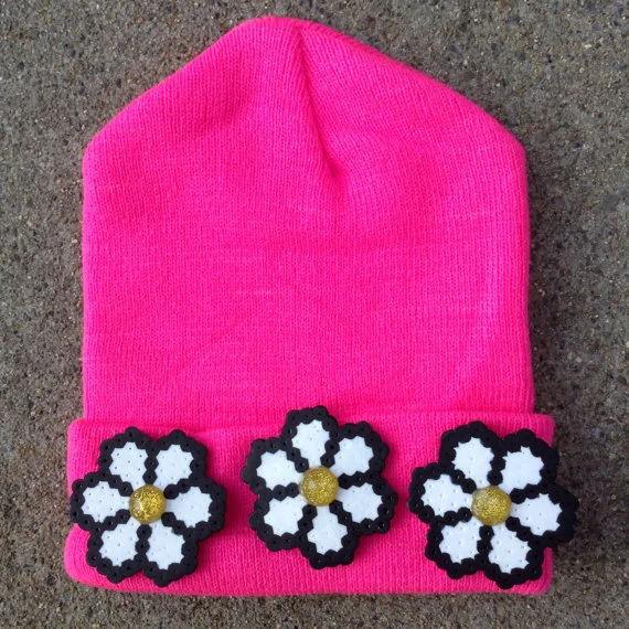 Daisy Crown Beanie $32
